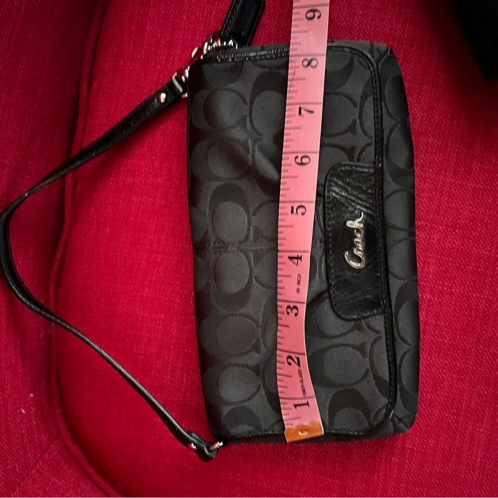 4 Coach Miscellaneous Accessories Guaranteed Authentic Wallets Wristlet Black - Picture 15 of 16